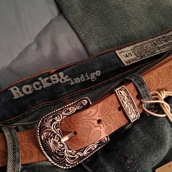 Rocks & Indigo Jeans W/ Belt - Picture 4 of 7